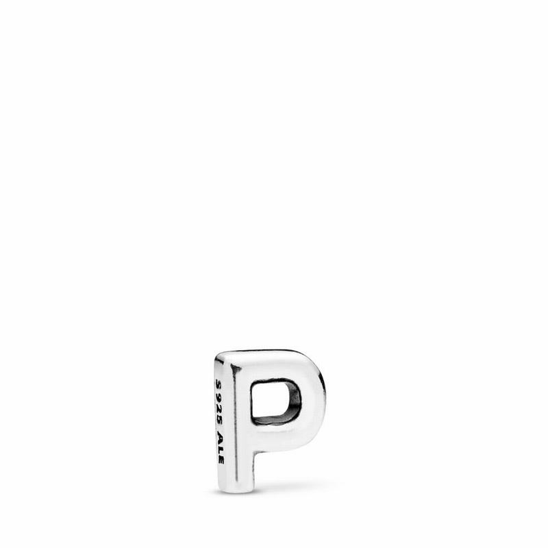 Pandora Letter P Petite Locket Charm NZ, Sterling Silver (798536-AMJ)